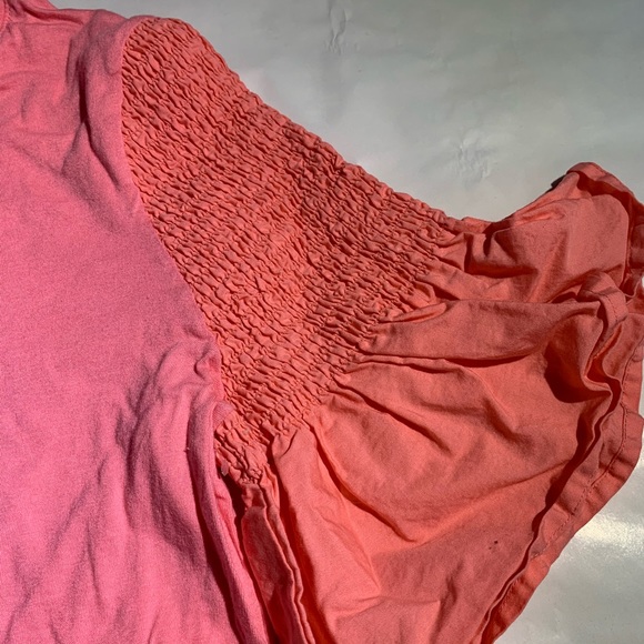 4/$25!! 14th &Union Ruched Ruffle Sleeve Top - Picture 2 of 5